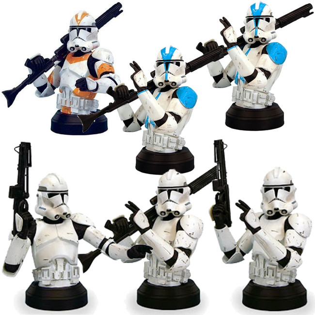 Clone Trooper ROTS Mini Bust Case of 6