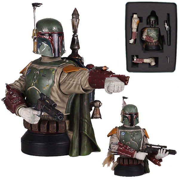 ジェントルジャイアントボバフェットDeluxe Mini Bust 2013限定 Boba Fett Deluxe Mini Bust (SDCC 2013 Exclusive) by Gentle Giant