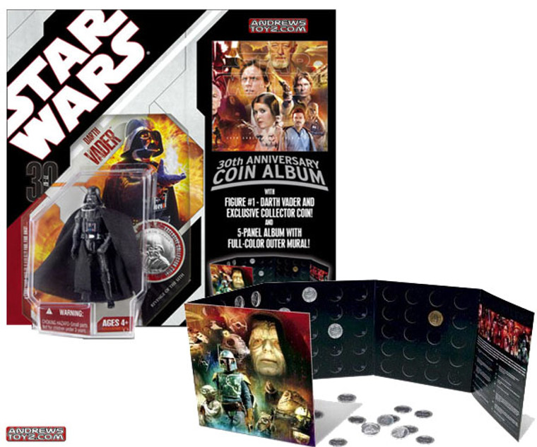 30th Anniverary Darth Vader with Coin Album