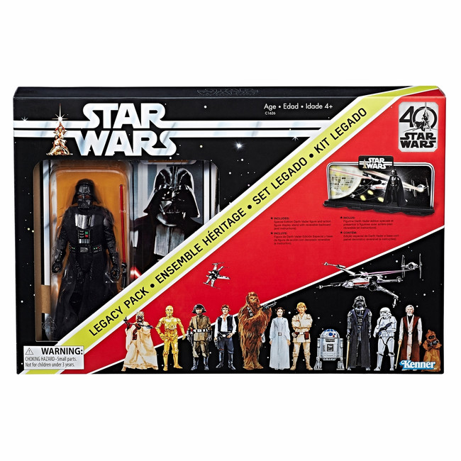 Black Series 40th Anniversary Darth Vader Early Bird Legacy Pack