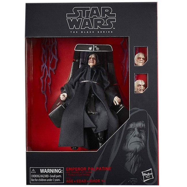 Black Series 6-inch Deluxe Emperor Palpatine (Throne Room)