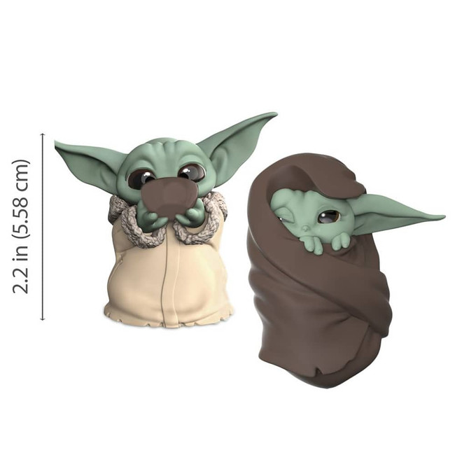 The Child Baby Yoda Soup Cup & Blanket Figure 2-Pack