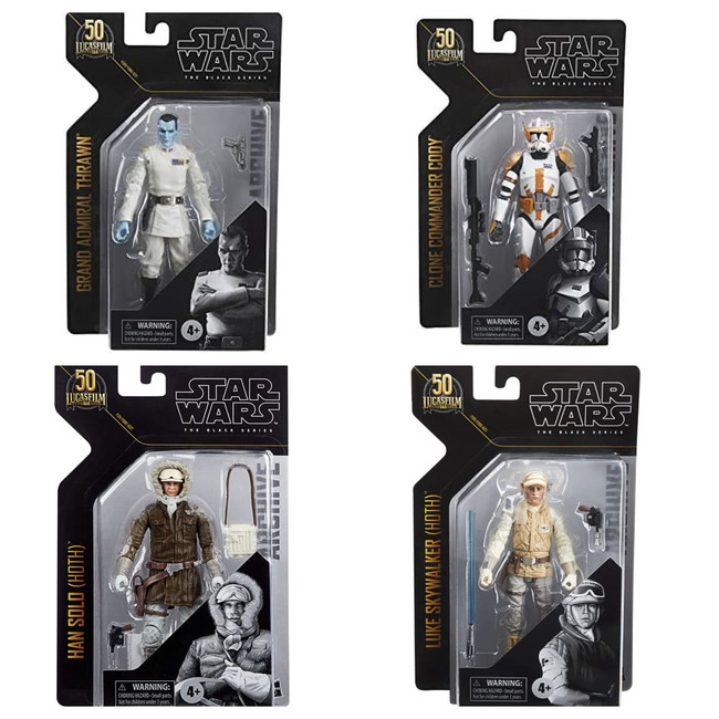 Black Series 6-inch Archive Collection Wave 3 Set of 4