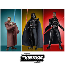 The Vintage Collection Kenobi Series (3 Figure Bundle: Vader, Kenobi & Reva)