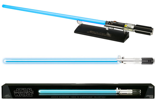 anakin skywalker force fx lightsaber black series