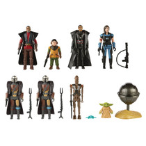 Retro Collection The Mandalorian Set of 8 Figures