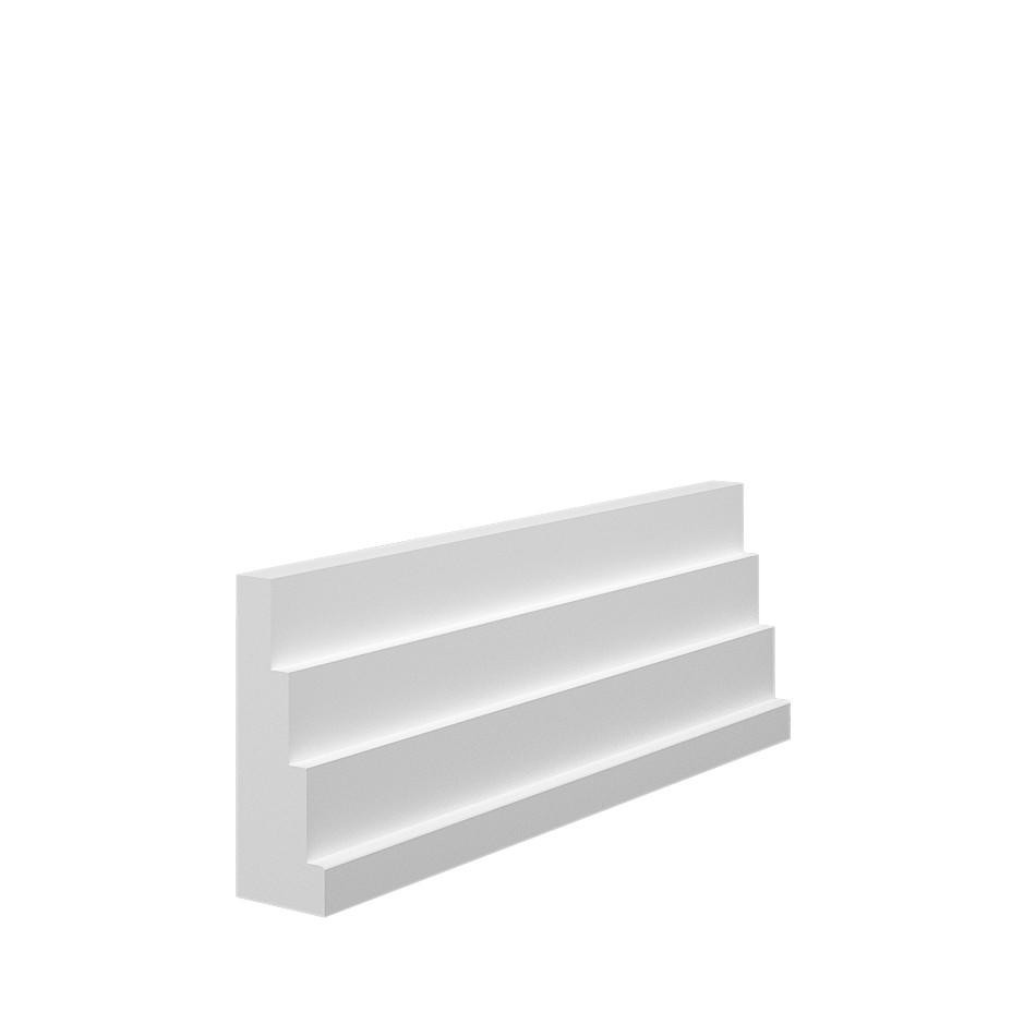 Stepped 4 MDF Skirting Board | Skirting World