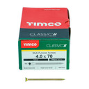 TIMCO Classic Double Countersunk Multi-Purpose Screws 4mm x 70mm (200pcs)