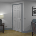 Anglo MDF Skirting Board Room Shot Matt Grey