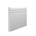 Grooved 2 Bullnose MDF Skirting Board - 145mm x 18mm HDF