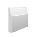 Skirting World Large Gradient MDF Skirting Board, plain white decorative MDF skirting with a large gradient design.