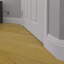 Stepped 1 MDF Skirting Boards Installed - 145mm x 18mm HDF