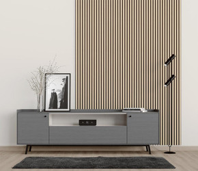  Acoustic Slat Wall Panel Ash