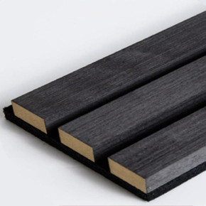 Slat Wall Panel (Acoustic Charcoal) Slat Wall Panel (Acoustic Charcoal)
