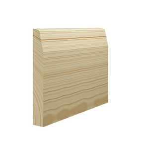 Skirting World Chamfer Round Pine Skirting Board Skirting World Chamfer Round Pine Skirting Board