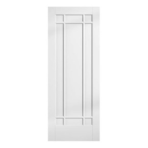 Manhattan White Primed Internal Door Manhattan White Primed Internal Door