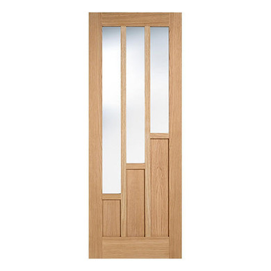  Coventry Pre-finished Oak Glazed Internal Door