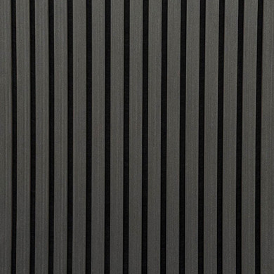  Acoustic Slat Wall Panel Charcoal Black