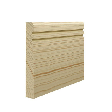 Skirting World Grooved 2 Chamfered Pine Skirting Board