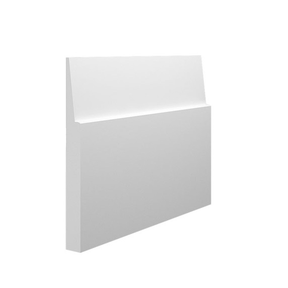 Bevelled MDF Skirting Board - 145mm x 15mm HDF