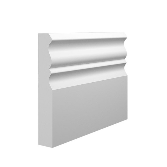 Profile 3 MDF Skirting Board - 145mm x 25mm HDF