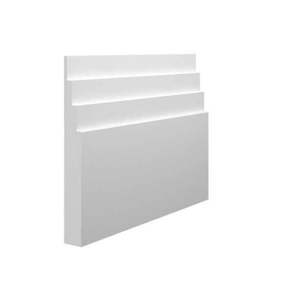 Stepped 4 MDF Skirting Board