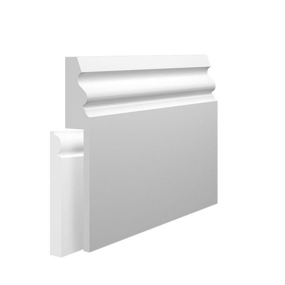 Skirting World Vintage 1 MDF Skirting Board Cover