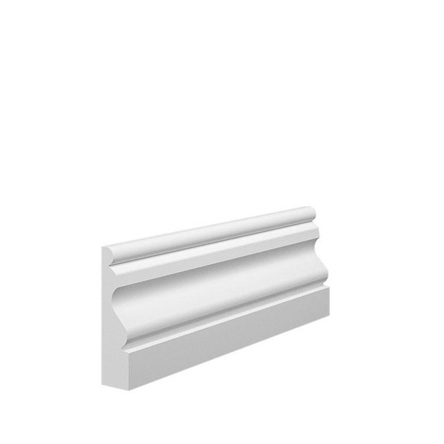 Ogee MDF architrave profile with classic S-shaped curve