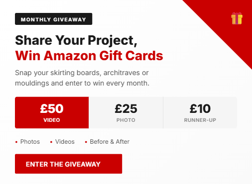 Skirting World monthly giveaway