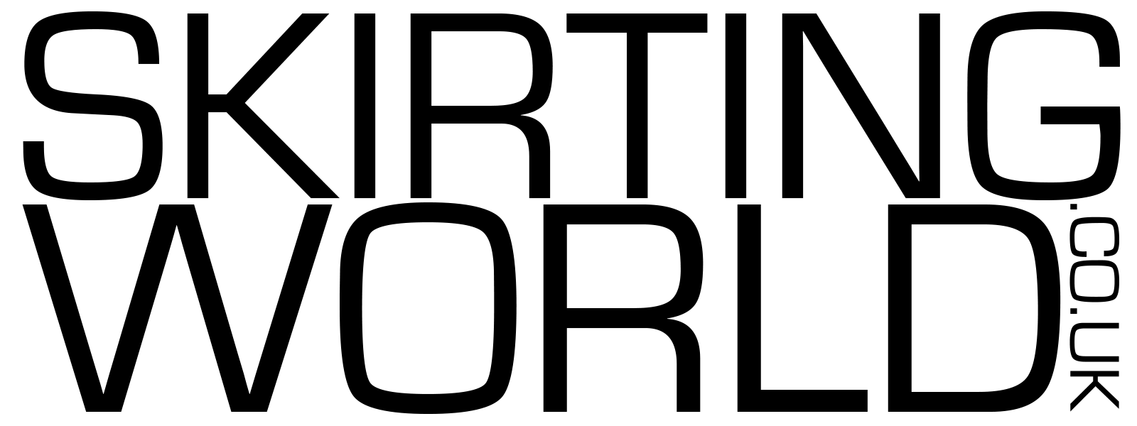 Skirting World Logo Black