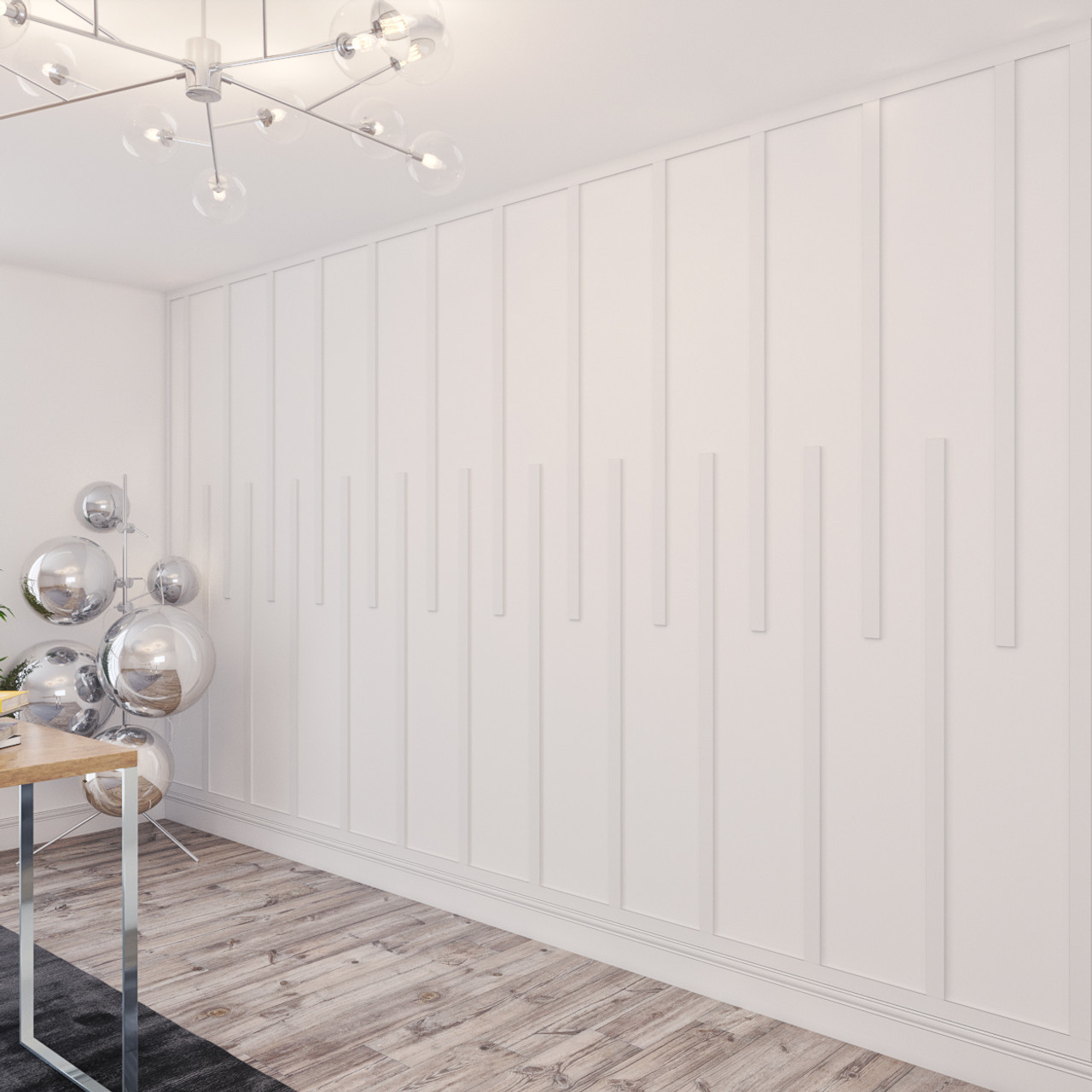 Athens Decorative MDF Wall Panelling Kit-image-5418210309670820013682100