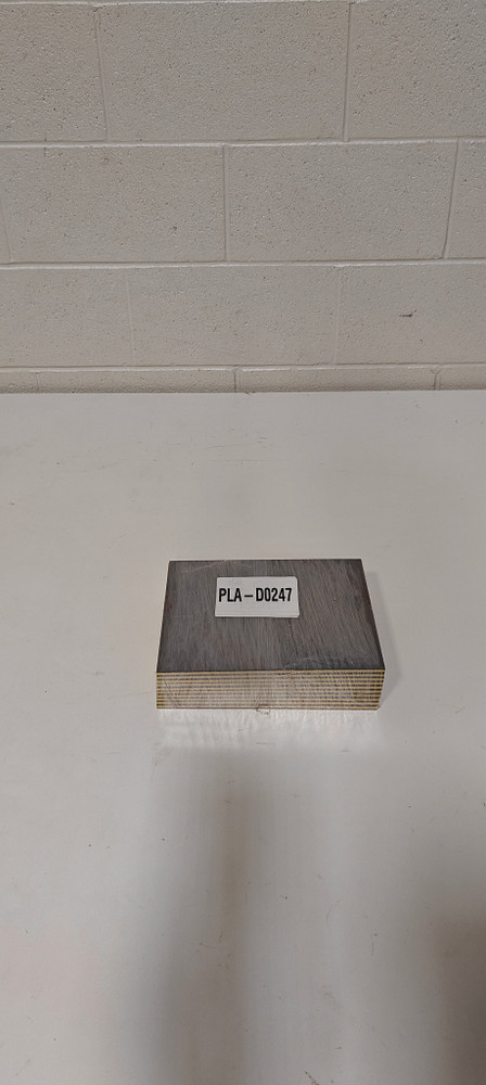 ColorCore - 10 pieces Black/Yellow/Black (1/4"x8"x10")