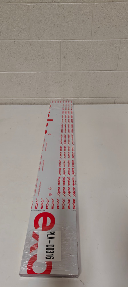 Polycarbonate - 2 pieces Clear (1/2"x7"x48")