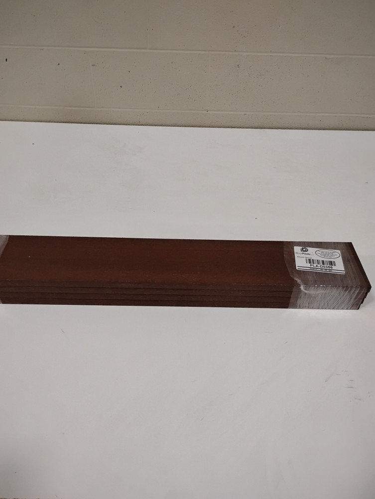 Tangent Poly Lumber - 4pc Walnut (1"x6"x30")