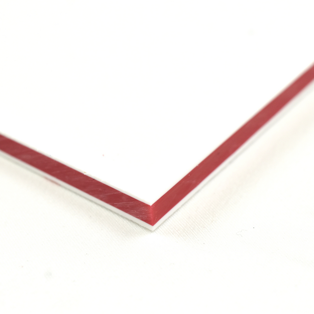 White-Red-White, ColorCore, 3/4" x 12" x 48"