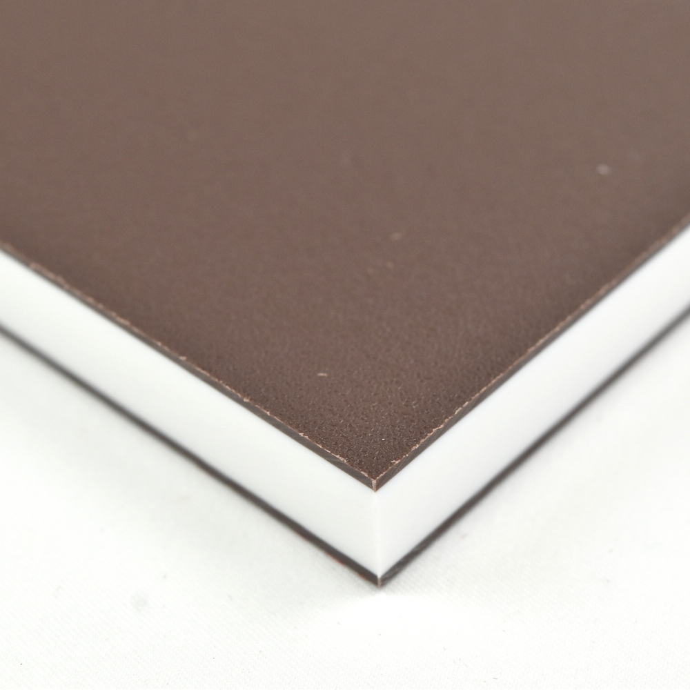 Brown-White-Brown, ColorCore, 1/4" x 24" x 36"