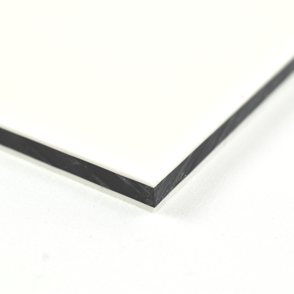 White-Black-White, ColorCore, 3/4" x 12" x 12"