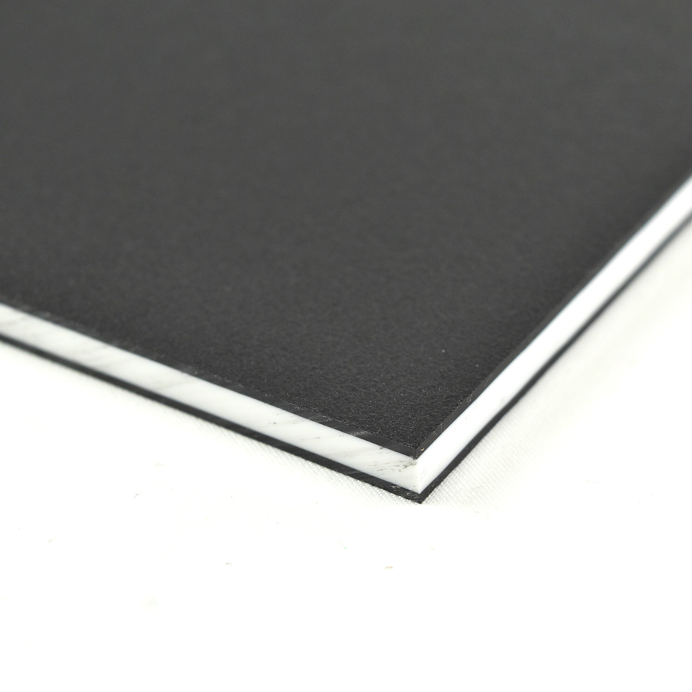 Black-White-Black, ColorCore, 3/4" x 12" x 12"