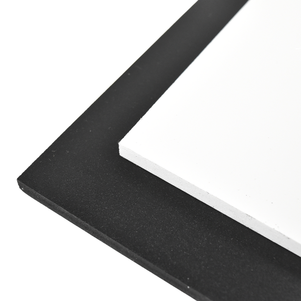 White, Expanded PVC, 10 mm (3/8") x 12" x 48"