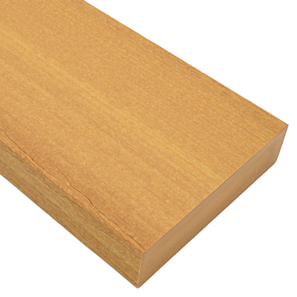Natural Teak, Poly Lumber, 1/2" x 8", 72"