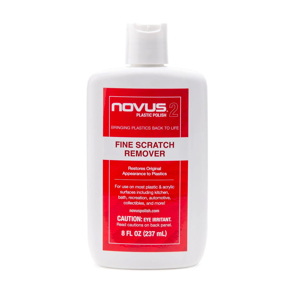 NOVUS Plastic Polish #2 - Fine Scratch Removal - 8 oz.