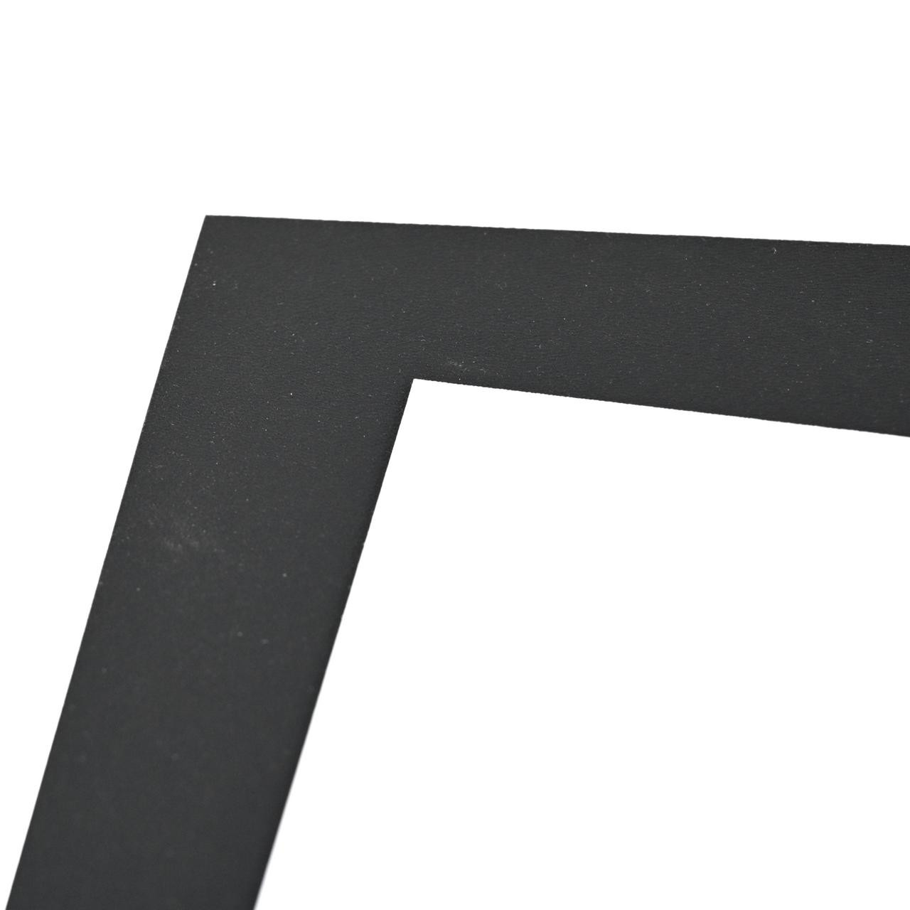 BuyPlastic Black Kydex Thermoform Plastic Sheet .080 inch x 12 inch x 12 inch , Thermoplastic, Size: 12 x 12