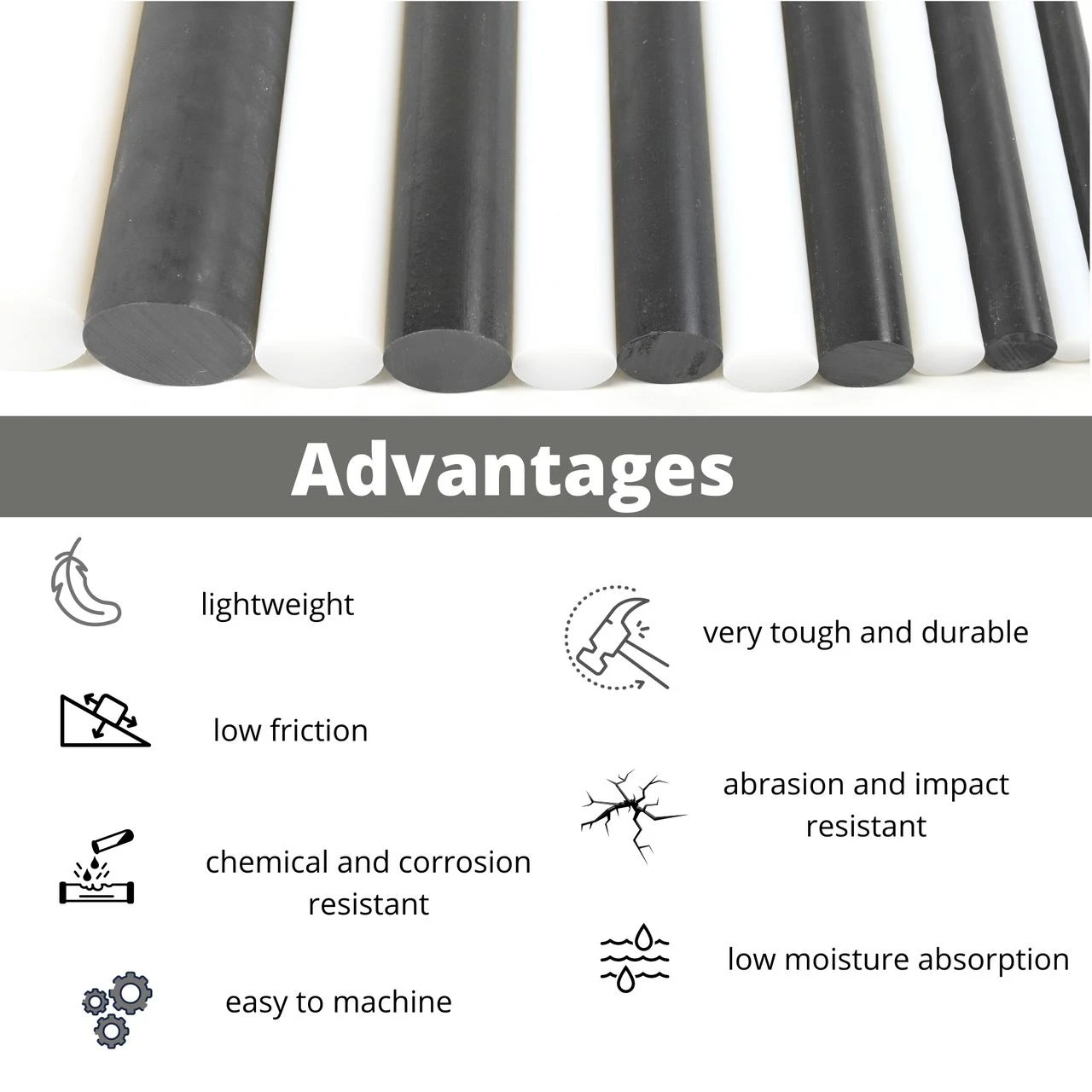 Uhmw Plastic Rod BuyPlastic