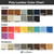 This BuyPlastic swatch chart showcases the various poly lumber color options available. Significant effort has been made to calibrate these swatches for an accurate comparison. Despite these efforts, differences in screen technology and calibration may result in slight variations in the color appearance.