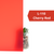 L-110 Cherry Red, PlastiBlur, 1/8" x 12" x 24"