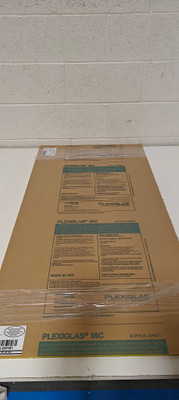 Acrylic - 2037 Yellow Extruded Acrylic 2 pieces (3/16" x24"x48")