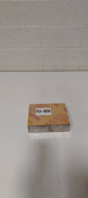 ColorCore - 10 pieces Yellow/Black/Yellow (1/4"x8"x10")