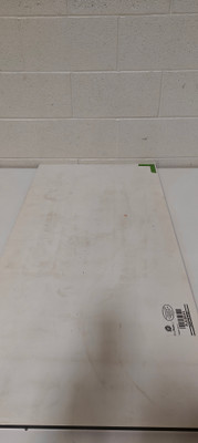 ColorCore - 1 piece White/Black/White Black  (3/4"x24"x48")