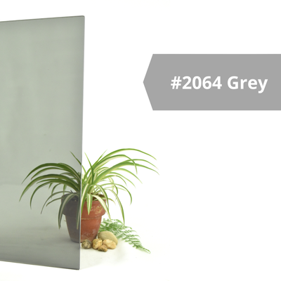 2064 Gray, Transparent, 1/4" x 12" x 24"