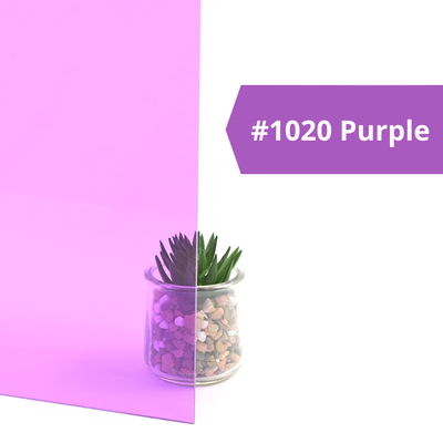 1020 Purple, Transparent, 3/16" x 12" x 48"